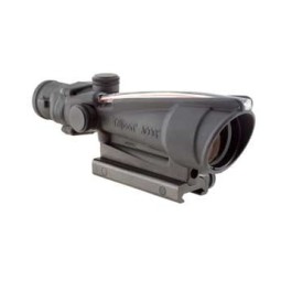 TA11E: Trijicon ACOG 3.5x35 Scope, Dual Illuminated Red Chevron BAC .308 Flattop Reticle w/ TA51 Mount
