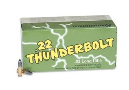 Remington, Thunderbolt, 22LR, 40 Grain, Round Nose Hi-Velocity, 500 Round Case