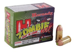 Hornady Zombie Max 45 ACP Ammo 185 Gr JHP Z-Max Tip 20 Rd Box