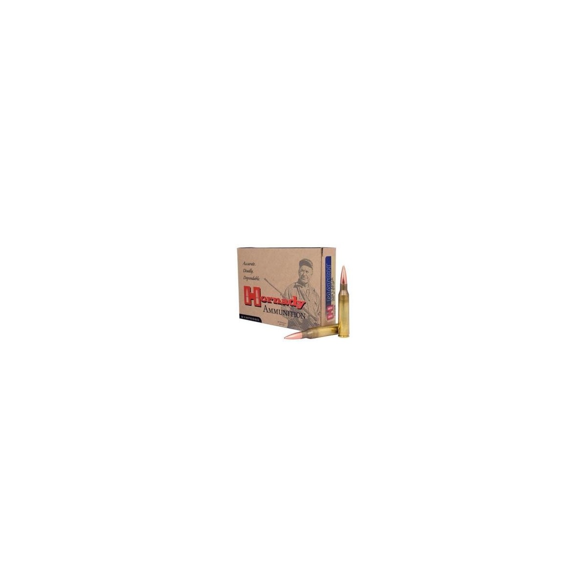 Hornady 338 Lapua Ammo 285 Gr BTHP 20 Rd Box