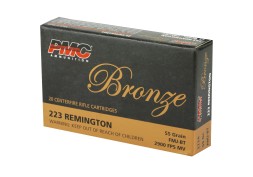 PMC, Bronze, 223REM, 55 Grain, Full Metal Jacket, 20 Round Box