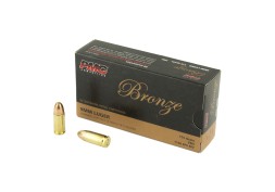 PMC Bronze 9mm Ammo 115 Gr FMJ 50 Rd Box