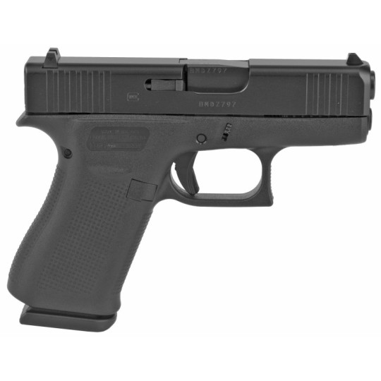 Glock, 43X, Semi-automatic Pistol, Striker Fired, Sub-Compact, 9MM