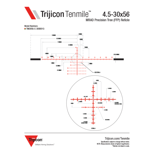 Trijicon Tenmile® 4.5-30x56