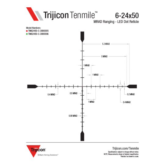 Trijicon Tenmile® 6-24x50