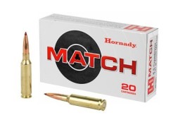 Hornady, Match, 6.5 CREEDMOOR, 147 Grain, ELD Match, 20 Round Box