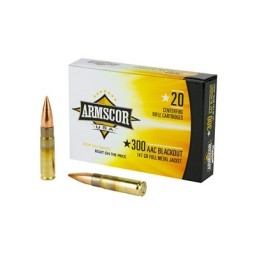 Armscor 300blk 147gr FMJ 20rds