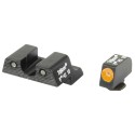 Trijicon, HD Night Sight, Fits Glock 42, 43, 43X, and 48, Excludes MOS Models, Orange Outline