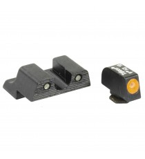 Trijicon, HD Night Sight, Fits Glock 42, 43, 43X, and 48, Excludes MOS Models, Orange Outline