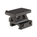 Trijicon, Q-LOC, Quick Release, Lower 1/3 Co-Witness Mount, Fits Trijicon RSR/SRO, Picatinny, Anodized Finish, Black