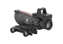 Trijicon, ACOG Scope, Dual Illuminated Red Chevron .223 Reticle