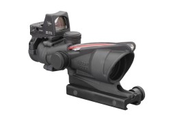 Trijicon, ACOG Scope, Dual Illuminated Red Chevron .223 Reticle