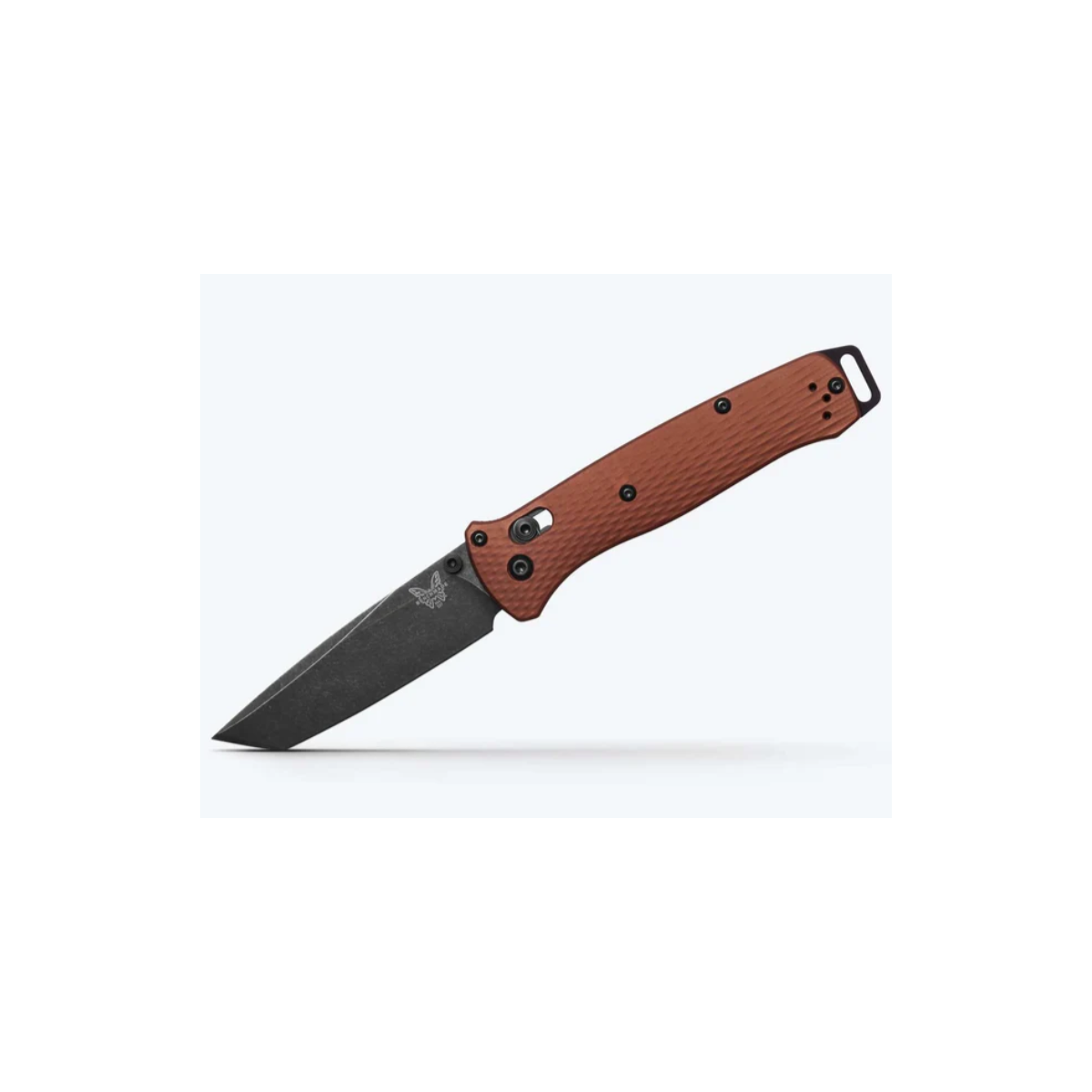Benchmade 537BK-07 Bailout Burnt Copper Aluminum - DLC Battlewash MagnaCut Tanto Blade