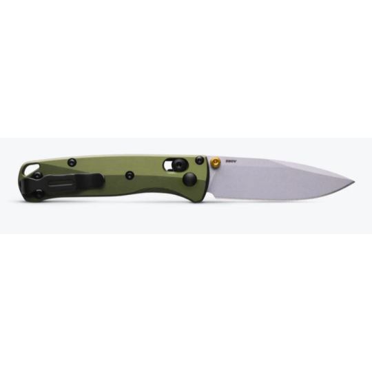 Benchmade Mini Bugout® | Woodland Green | Drop-point