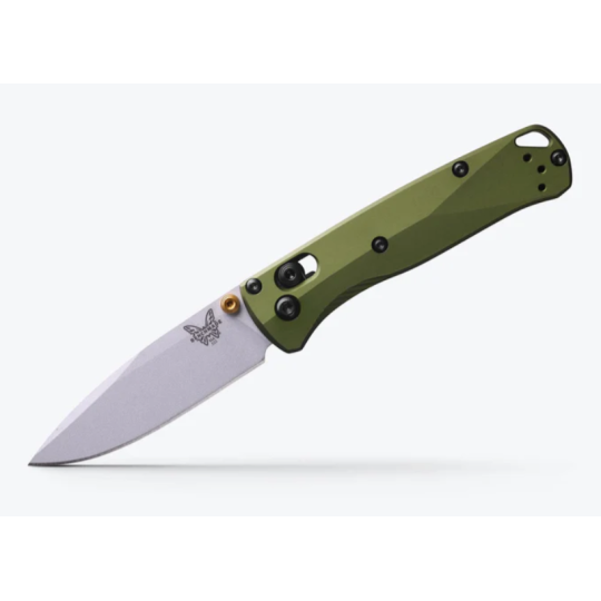 Benchmade Mini Bugout® | Woodland Green | Drop-point