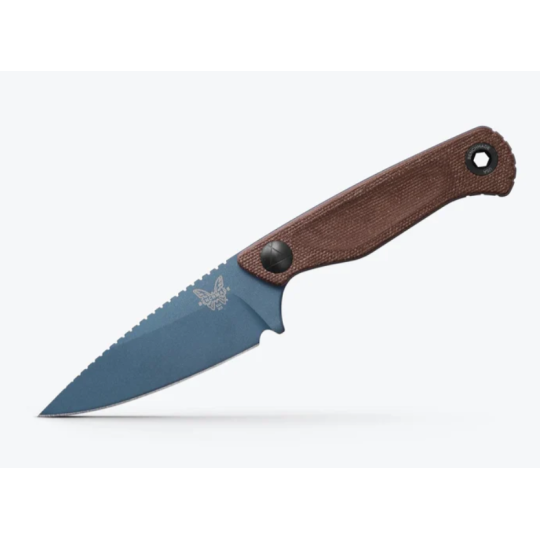 Benchmade Dacian™ | Brown Canvas Micarta