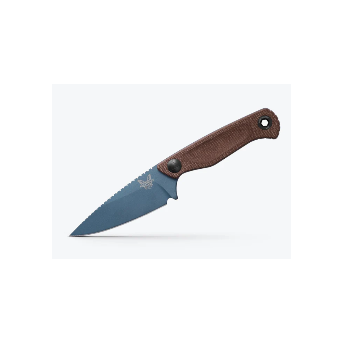 Benchmade Dacian™ | Brown Canvas Micarta