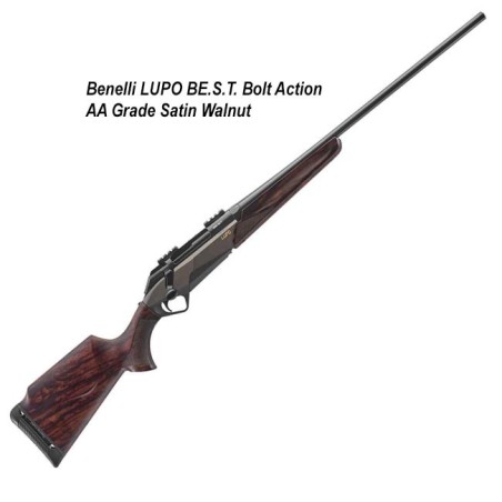 BE.S.T. Lupo Walnut Bolt-Action Rifle  | Benelli Shotguns and Rifles