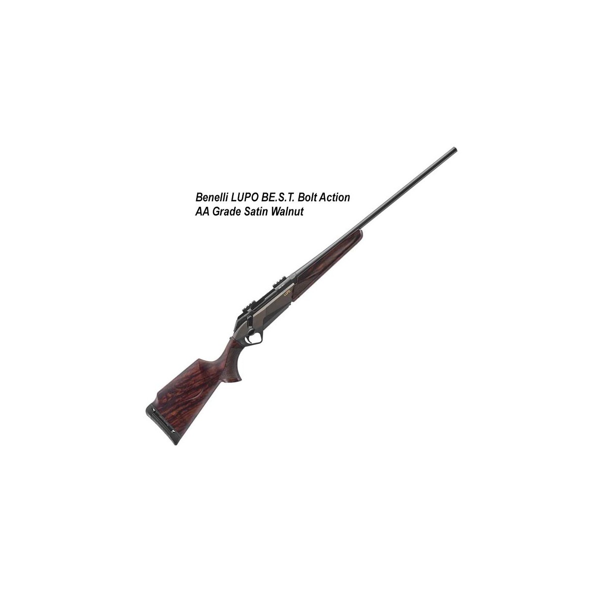 BE.S.T. Lupo Walnut Bolt-Action Rifle  | Benelli Shotguns and Rifles