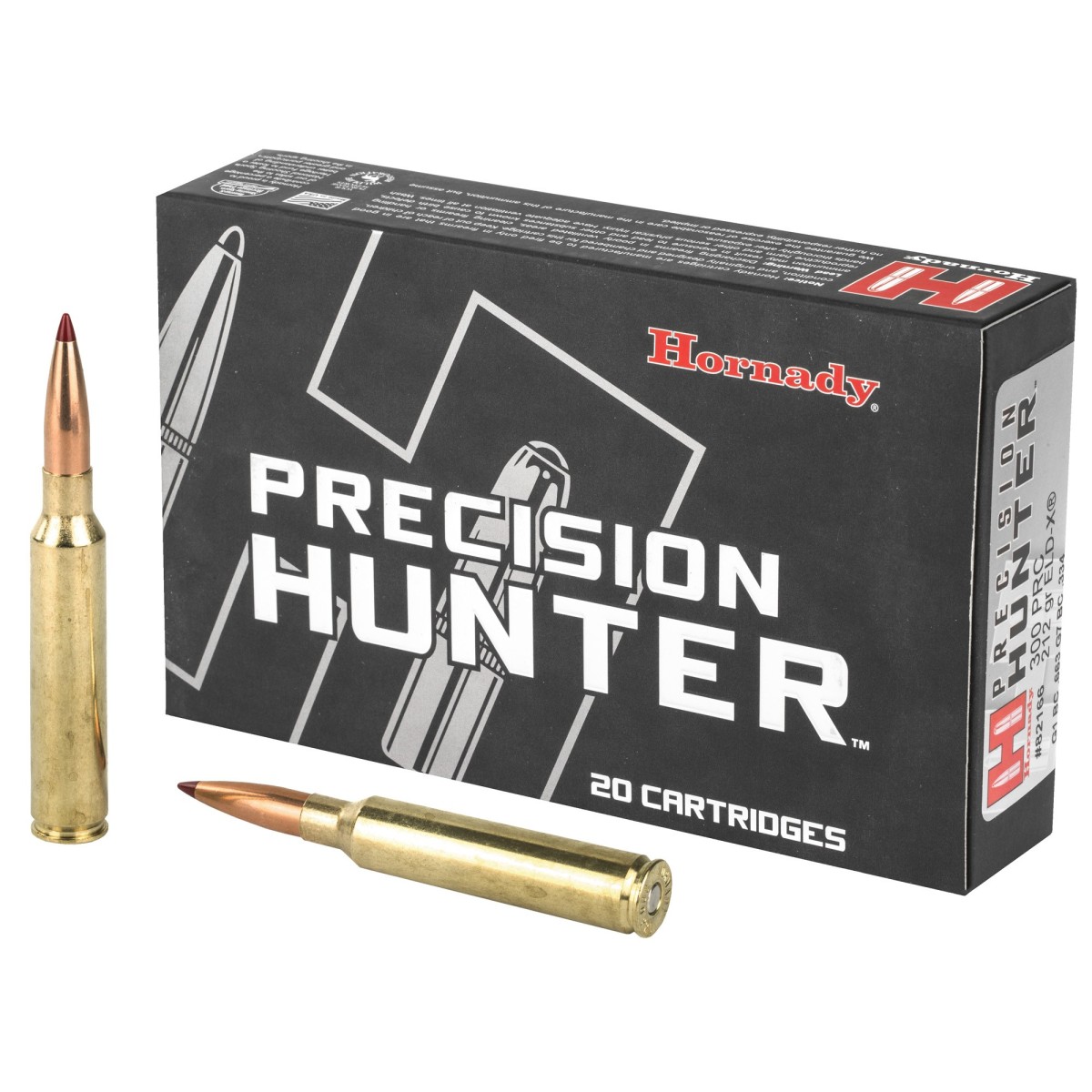 300 PRC 212 gr ELD‑X® Precision Hunter® - Hornady Manufacturing, Inc 82166