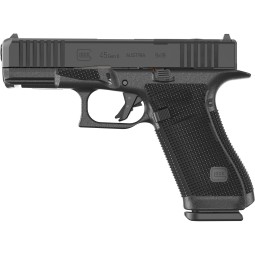 Glock 45 Gen 6 Austria 4.02" 9mm Luger (3)17rd O.R Handgun, Black - P64550203