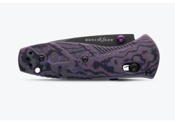 Benchmade 585BK-251 Gold Class Mini Barrage - Purple Haze Fat Carbon Fiber