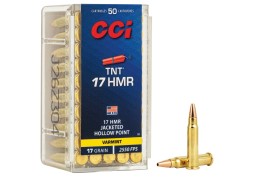 CCI TNT .17 HMR 17 Grain Rimfire Ammo